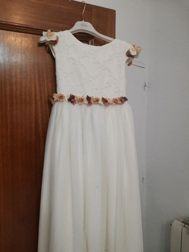 vestido de primera comunión talla 10 años