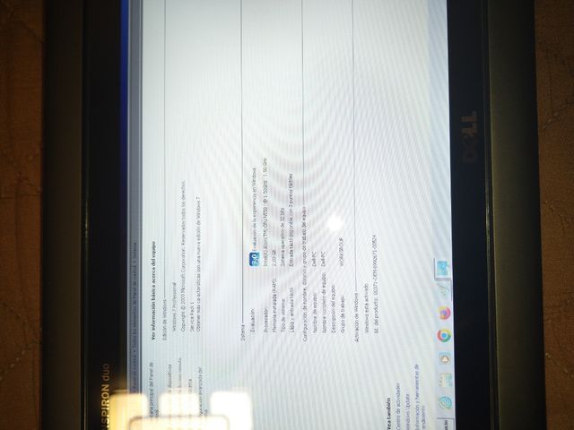 Portátil Dell pantalla táctil