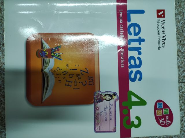 3 librosLengua y Literatura Castellana 4°Primaria