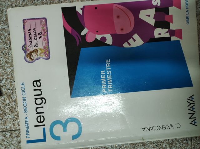 3 Libros de Llengua y Literatura Valenciana, 3°Pri