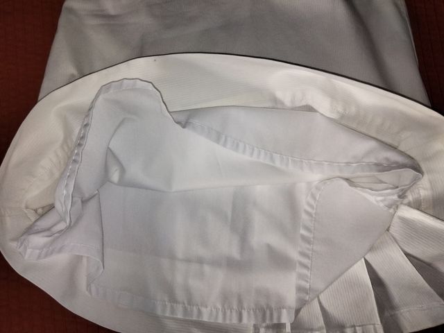 GONNA BIANCA VIVIDA ROSSA