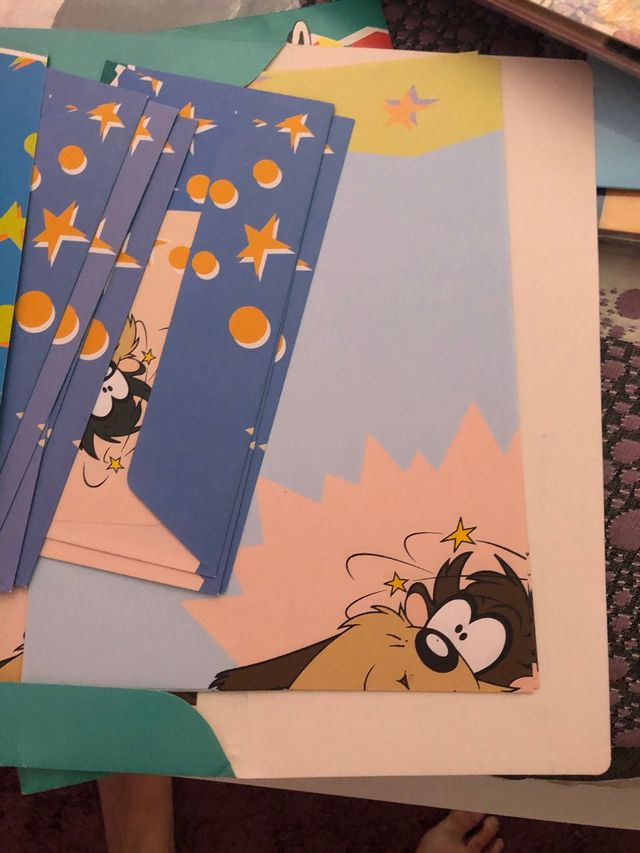 Cartas perfumadas de olor intercambiar