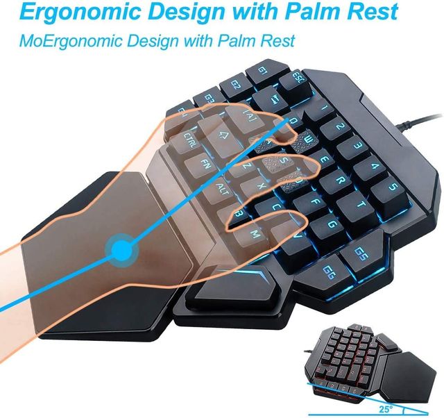 Teclado Gaming Laelr 35 teclas mecánico RGB