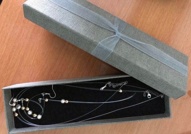 Conjunto colgante, pulsera y pendientes plata