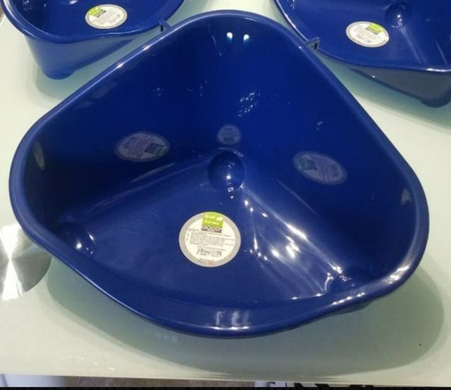 Bandeja esquinera higiénica, para hurón, conejos..