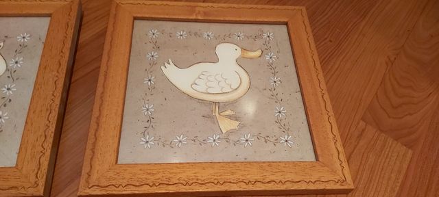 Cuadros animales bebe. 4 cuadros por 15e