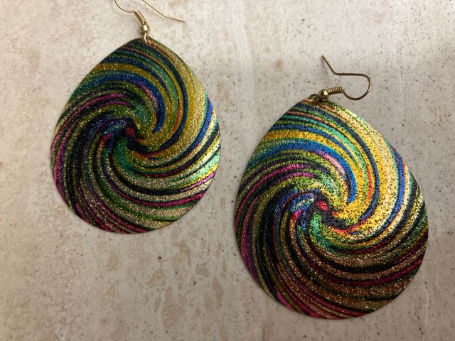 Orecchini multicolor