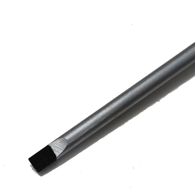 Destornillador punta plana 4,0mm, varilla de 300mm