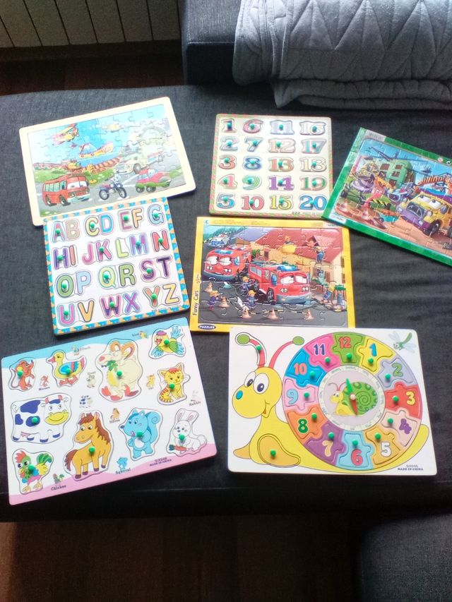 Lote de Puzzles infantiles