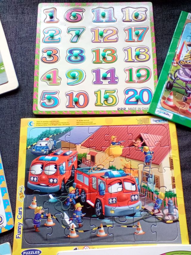 Lote de Puzzles infantiles