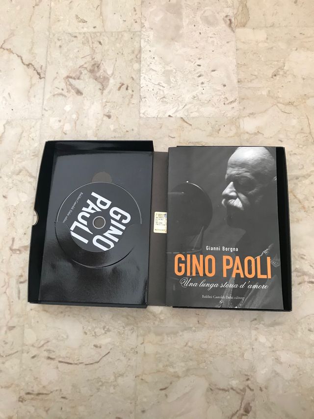 DVD e libro Gino Paoli