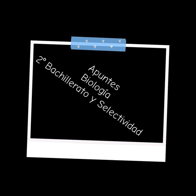 GRATIS Apuntes Biología Selectividad
