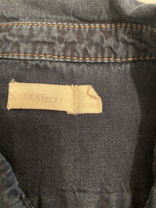 Vestido vaquero niña