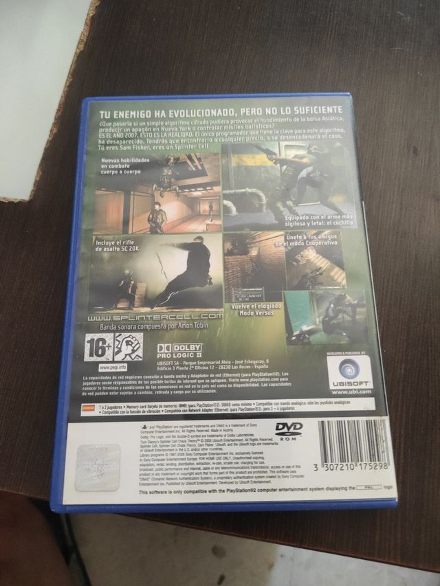 SPLINTER CELL CHAOS THEORY