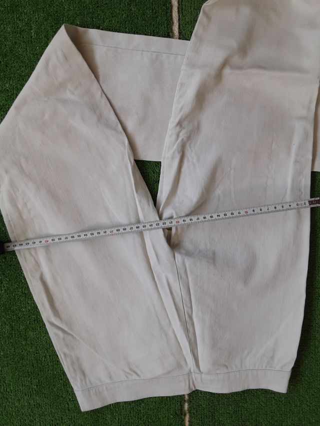 Pantalón verano elástico azul clarito Zara Trafic