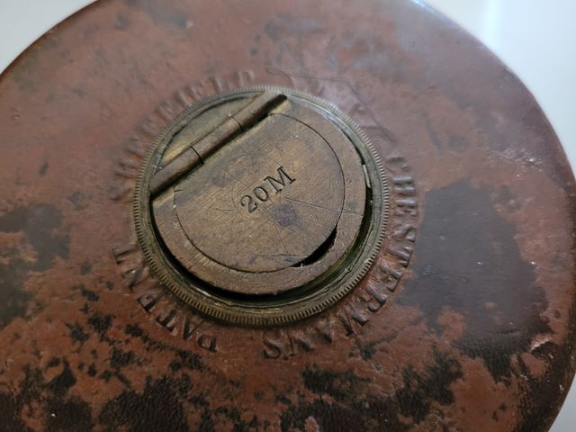 Cinta métrica 20m Chestermans Sheffield.