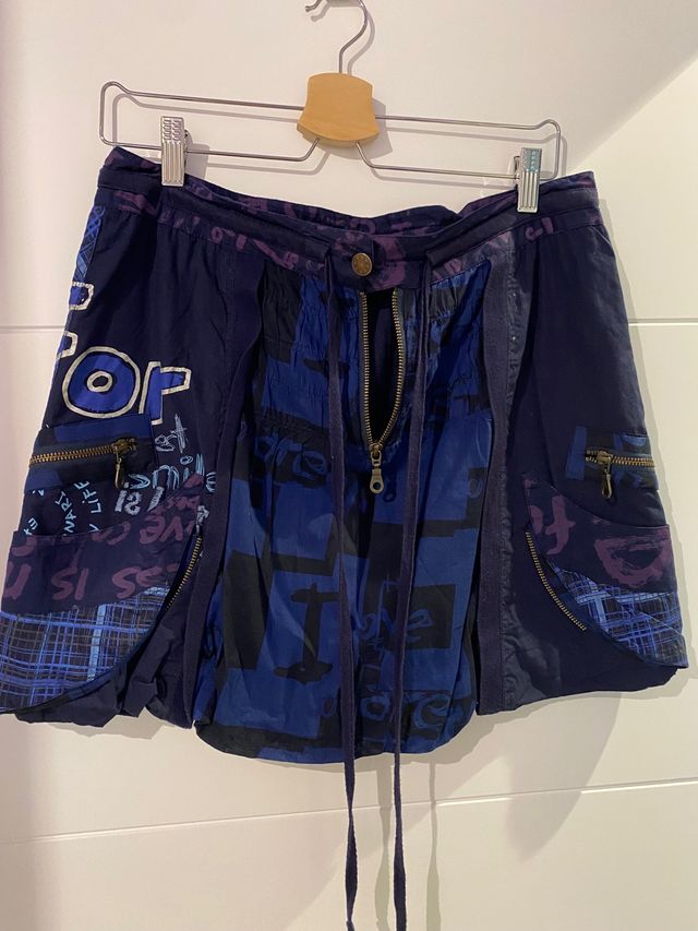 Falda desigual talla 40