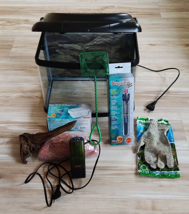 Acuario Beta 20l con accesorios