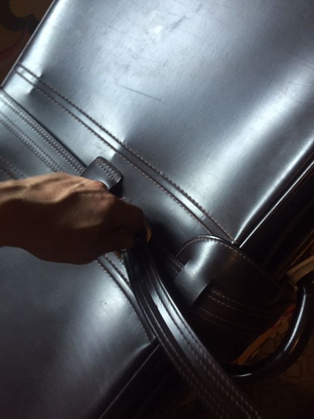 Valigia antica vintage sky