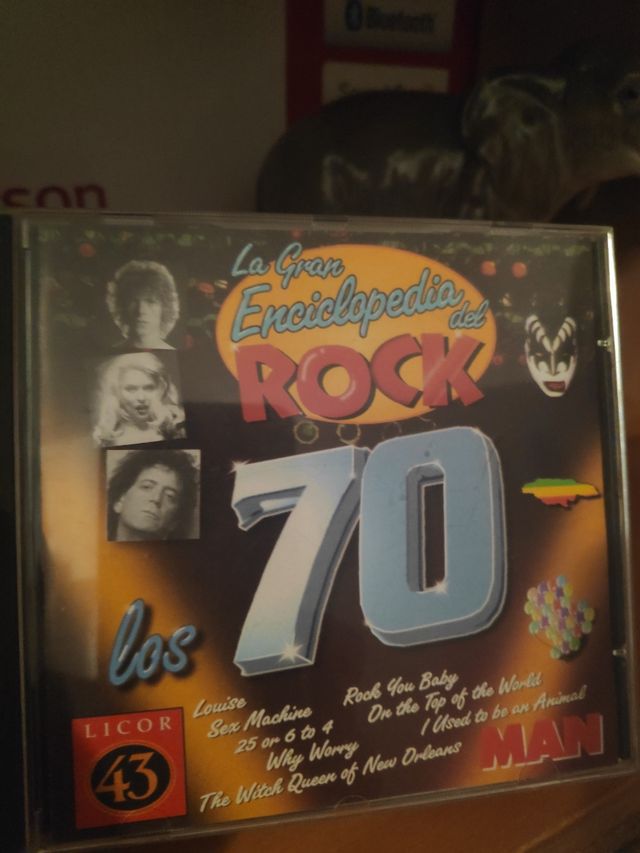 Oferta pack lote 7 cds de música de los 60 y 70