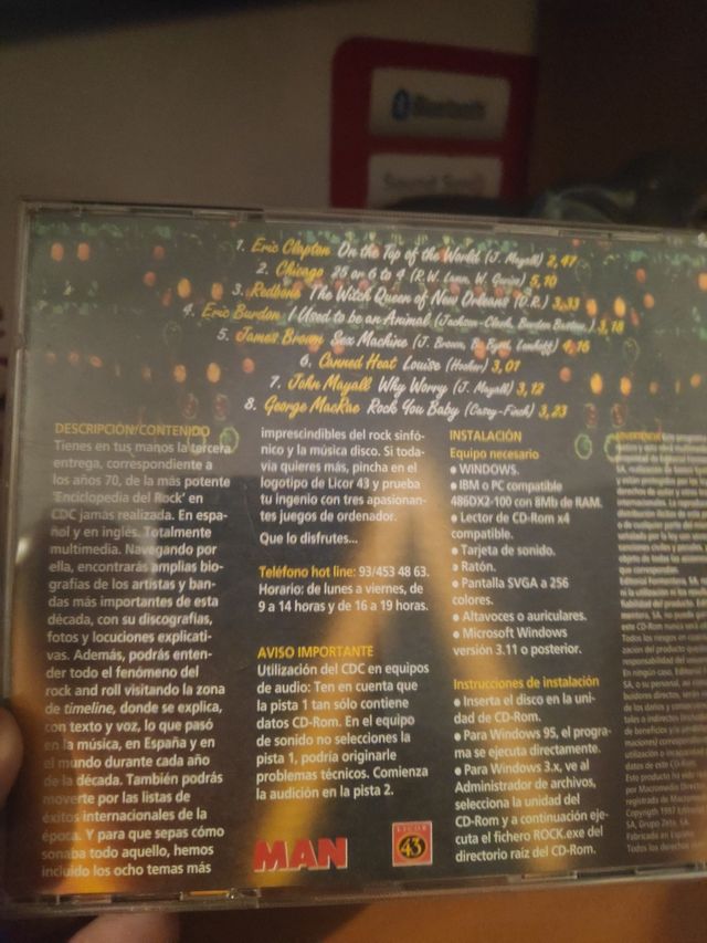 Oferta pack lote 7 cds de música de los 60 y 70