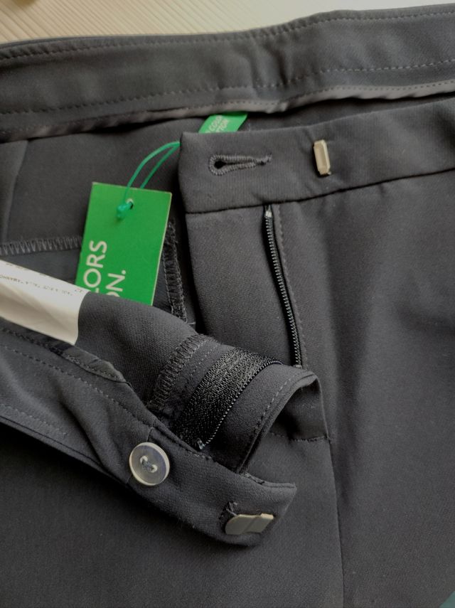 Pantalón marino Benetton