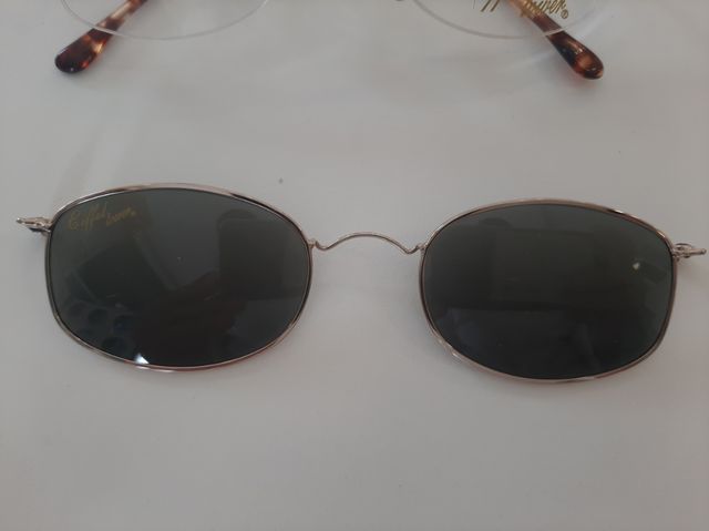 Gafa metálica con suplemento sol
