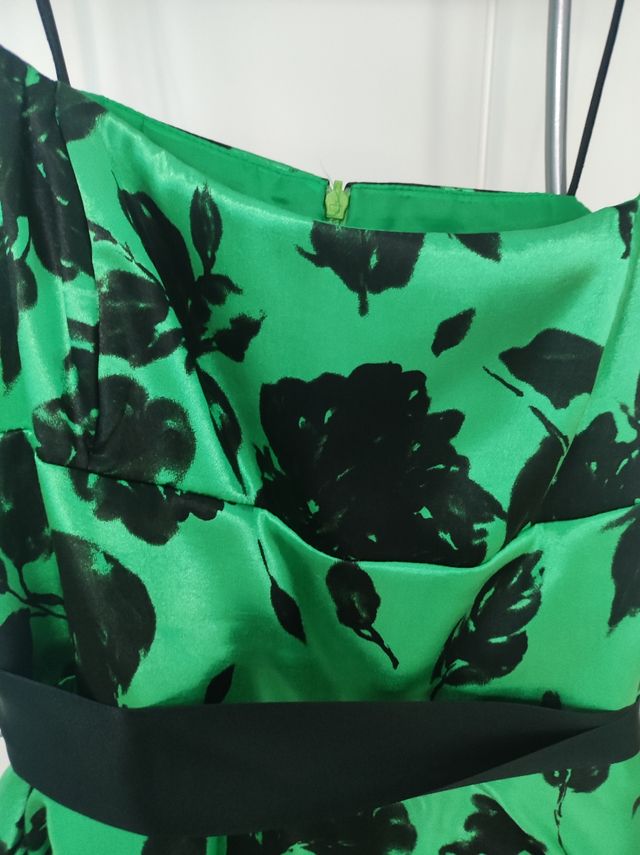 Vestido de fiesta o boda estampado