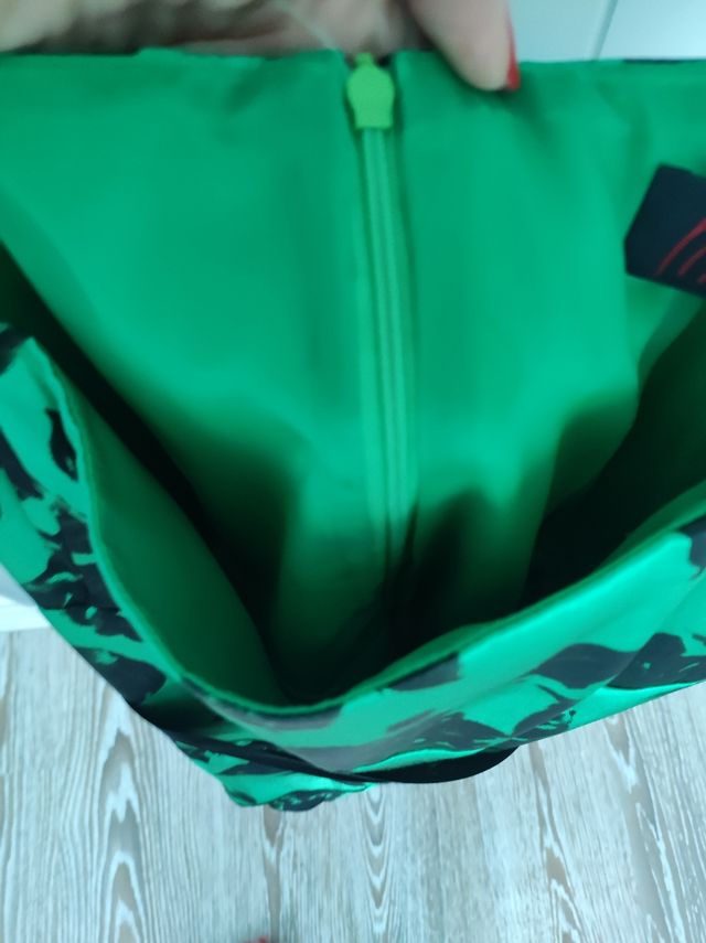 Vestido de fiesta o boda estampado