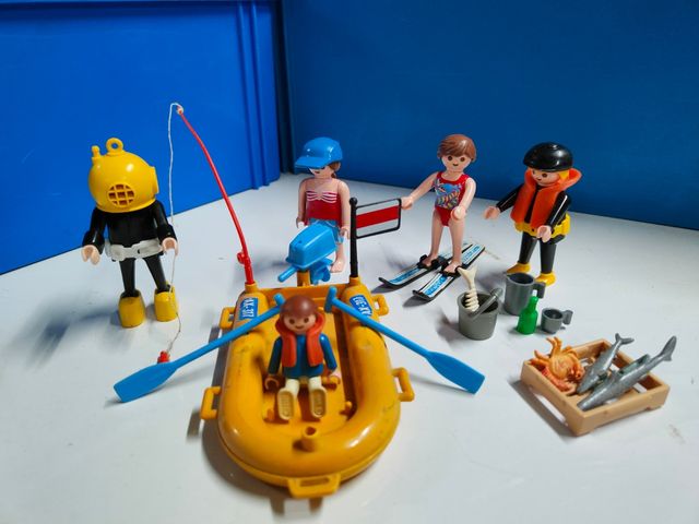 Playmobil pescador lote