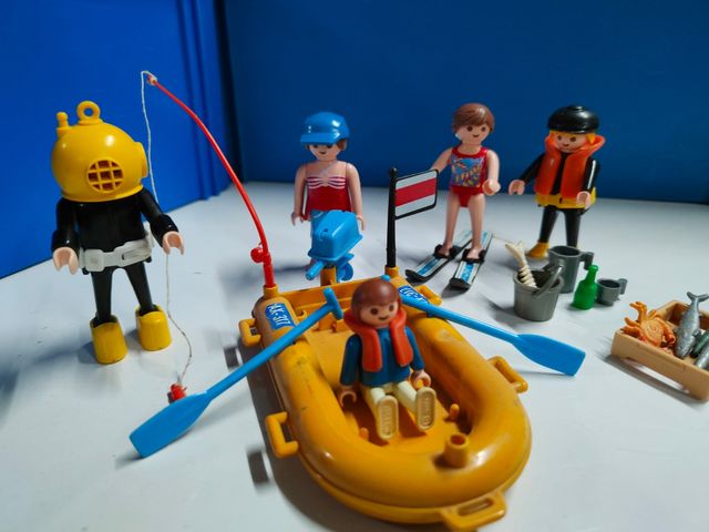 Playmobil pescador lote
