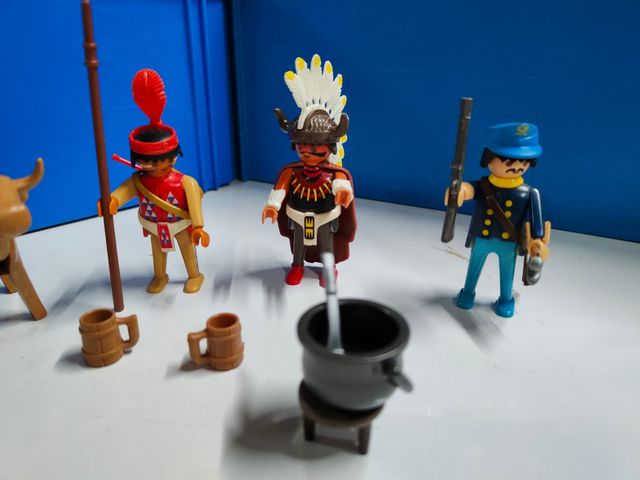 Playmobil oeste indios
