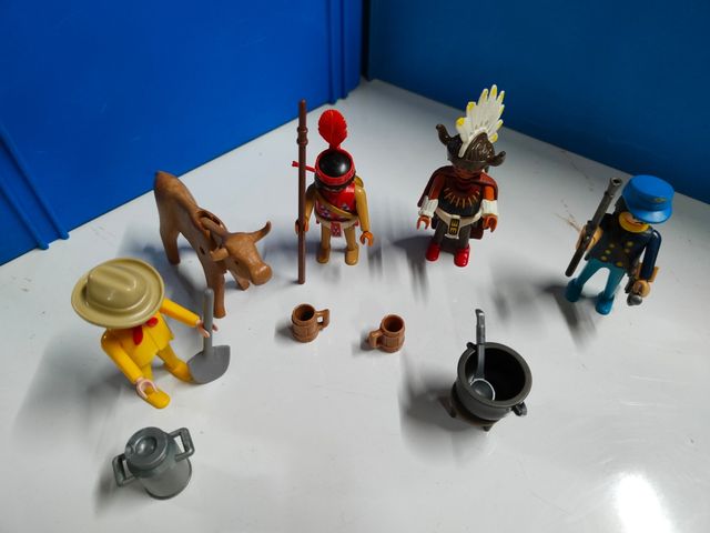 Playmobil oeste indios