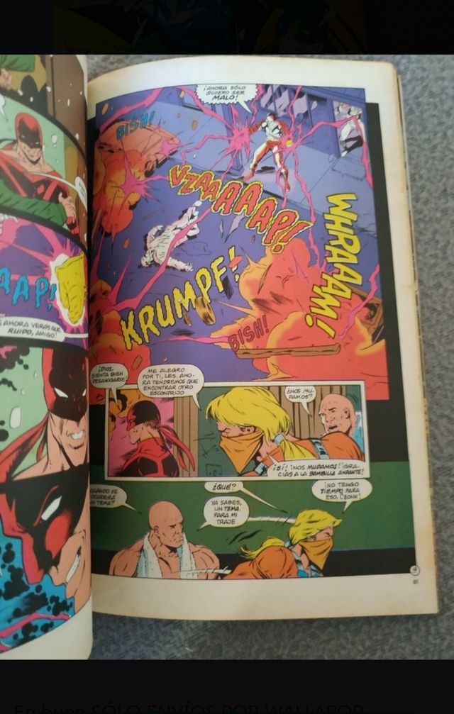 Cómic Robin. Salto al vacío.