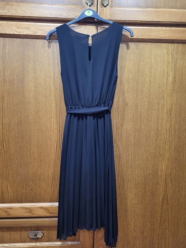 vestido negro, talla M