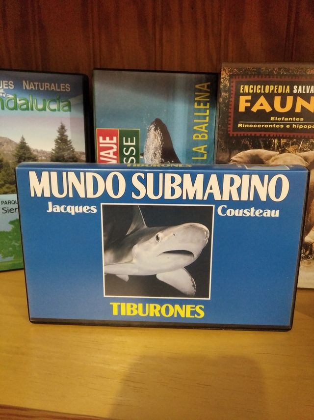 Cintas VHS naturaleza