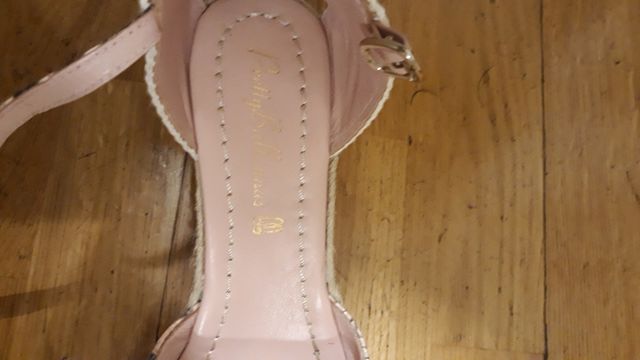 cuñas  piel PretyBallerinas talla 41