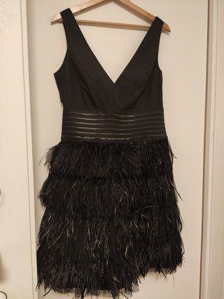 Vestido de fiesta Mango de segunda mano en WALLAPOP