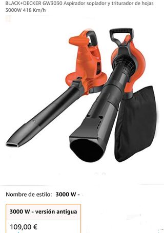 Soplador aspirador de segunda mano en WALLAPOP