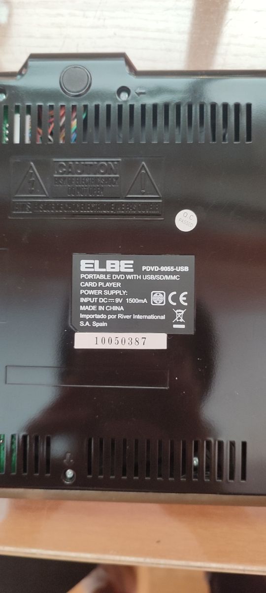 Reproductor Dvd portátil