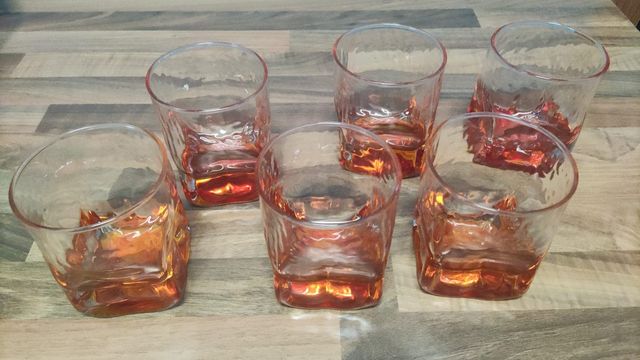 Lote cristalería vasos altos y bajos