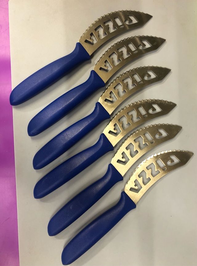 Set 6 coltelli per pizza