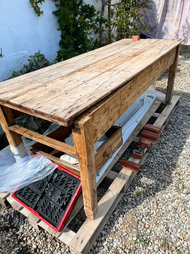 MESA PANADERA para restaurar