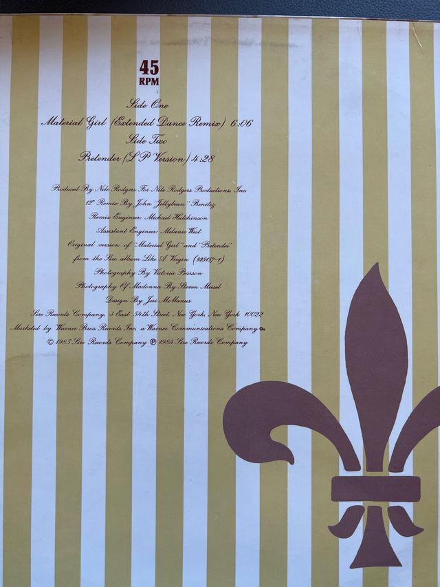 Madonna material girl