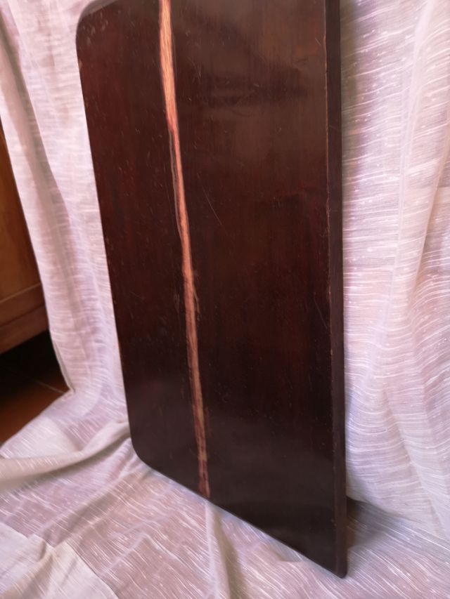 Mesa antigua barco de madera caoba para pared