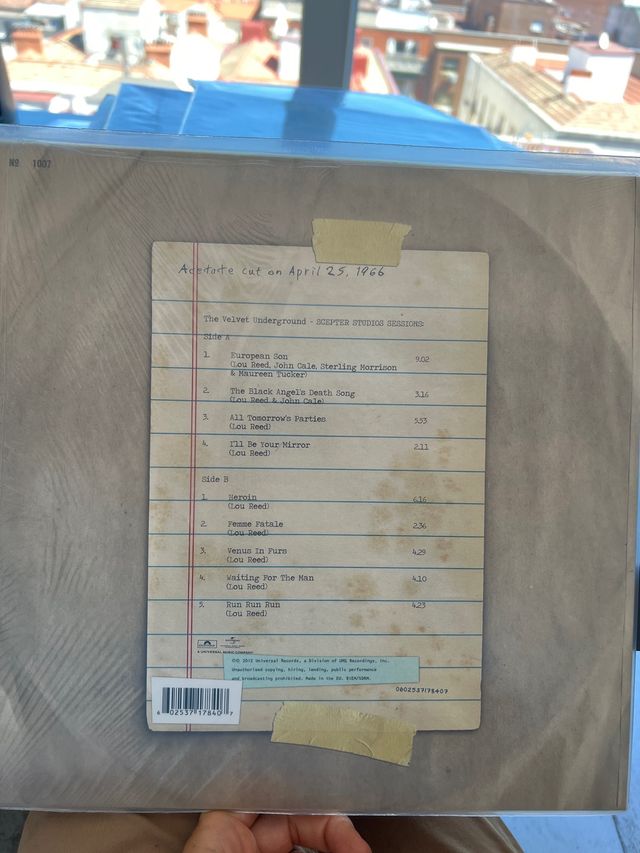 The velvet underground (scepter studios sessions)