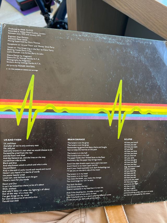 Pink Floyd. The dark side of the moon