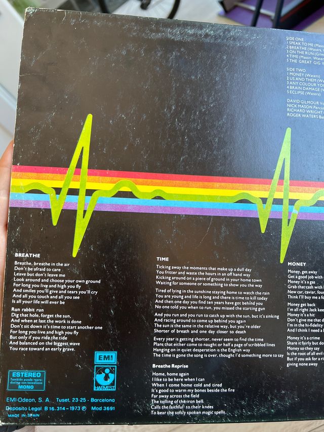 Pink Floyd. The dark side of the moon