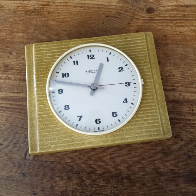 Reloj alemán de pared Kienzle años 70