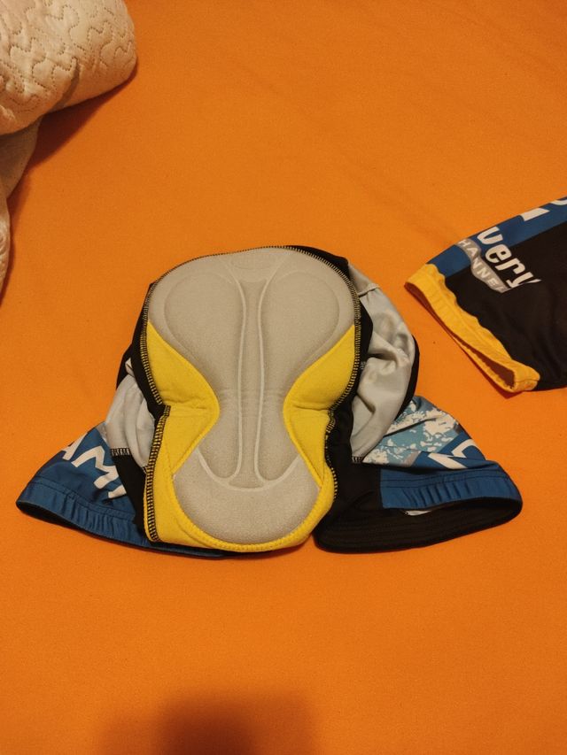 EQUIPAMENTO DE CICLISMO DISCOVERY CHANEL L/XL